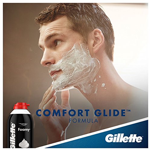 Gillette Foamy Regular Shaving Foam, 2 oz