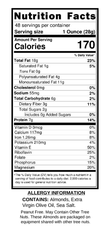 Wild Soil Beyond Almonds, Unflavored– 20% Higher Protein Than Other Almonds, Distinct and Superior to Organic, Raw