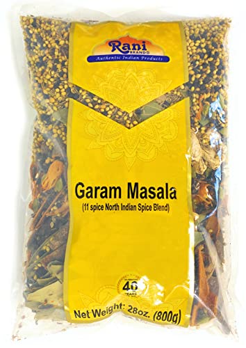 Rani Garam Masala Indian 11-Spice Blend 3oz (85g) PET Jar ~ All Natural, Salt-Free | Vegan | No Colors | Gluten Friendly | NON-GMO| Kosher | Indian Origin