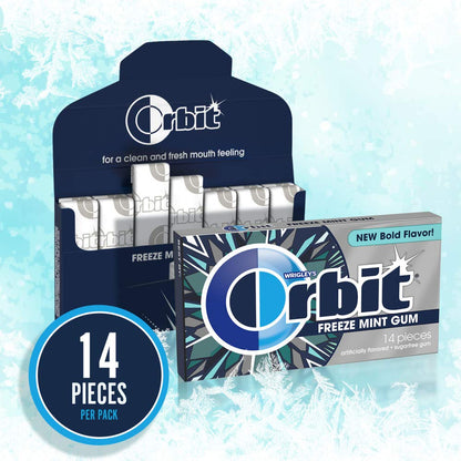 ORBIT Sweet Mint Sugar Free Chewing Gum