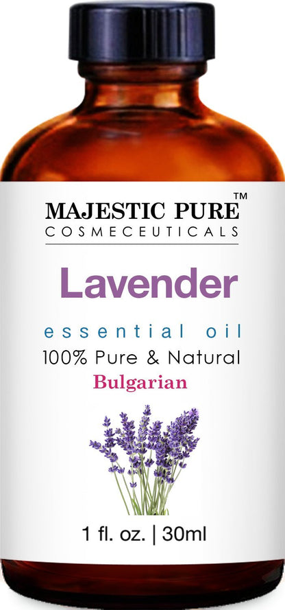 MAJESTIC PURE Basil Essential Oil, Premium Grade, Pure and Natural Premium Quality Oil, 4 Fl Oz