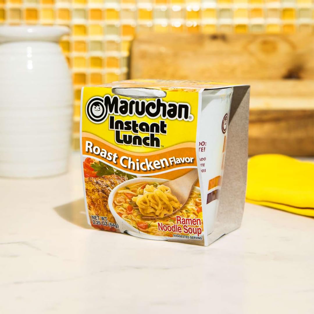 Maruchan Instant Lunch Beef, 2.25 Oz, Pack of 12