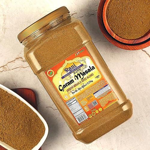 Rani Garam Masala Indian 11-Spice Blend 3oz (85g) PET Jar ~ All Natural, Salt-Free | Vegan | No Colors | Gluten Friendly | NON-GMO| Kosher | Indian Origin