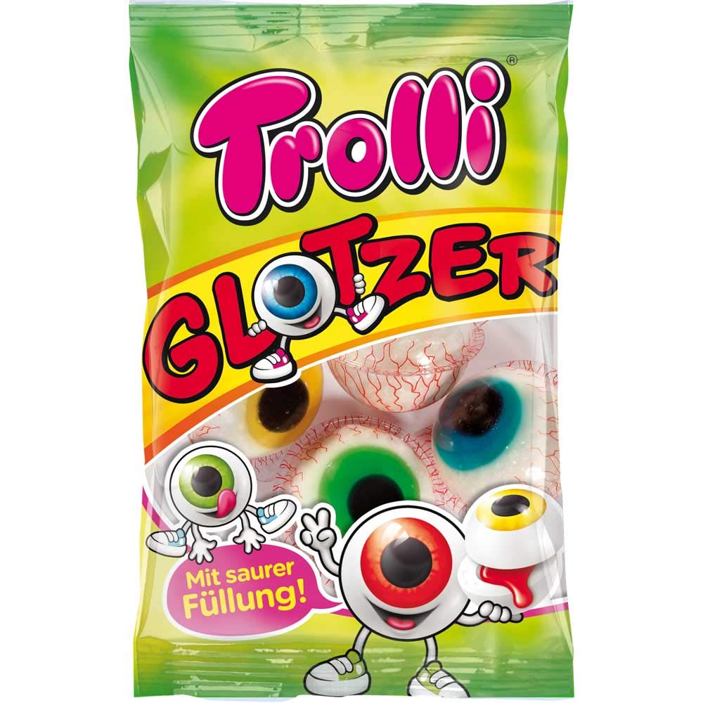 Trolli Original,Fruity Glotzer 75g, Red