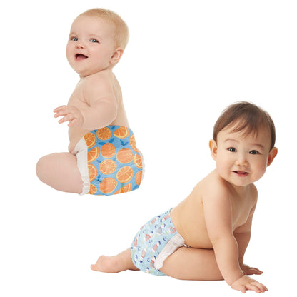 The Honest Company Clean Conscious Diapers | Plant-Based, Sustainable | Above It All + Pandas | Club Box, Size Newborn, 72 Count