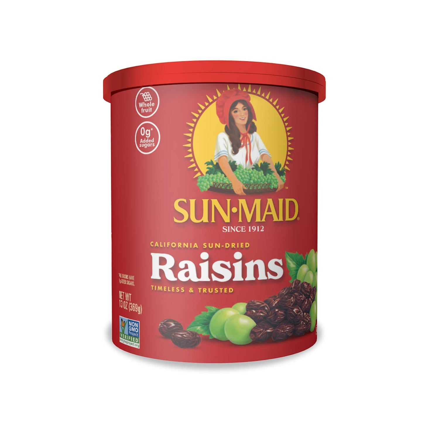 Sun-Maid California Sun-Dried Raisins - (2 Pack) 32 oz Resealable Bag - Dried Fruit Snack for Lunches, Snacks, and Natural Sweeteners