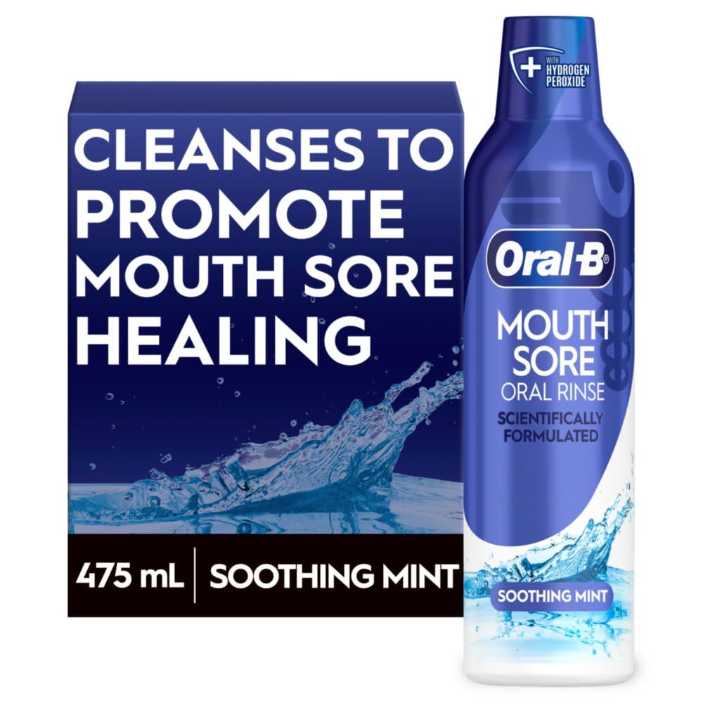 Oral-B Mouth Sore Mouthwash Special Care Oral Rinse, 475 mL (16 fl oz)