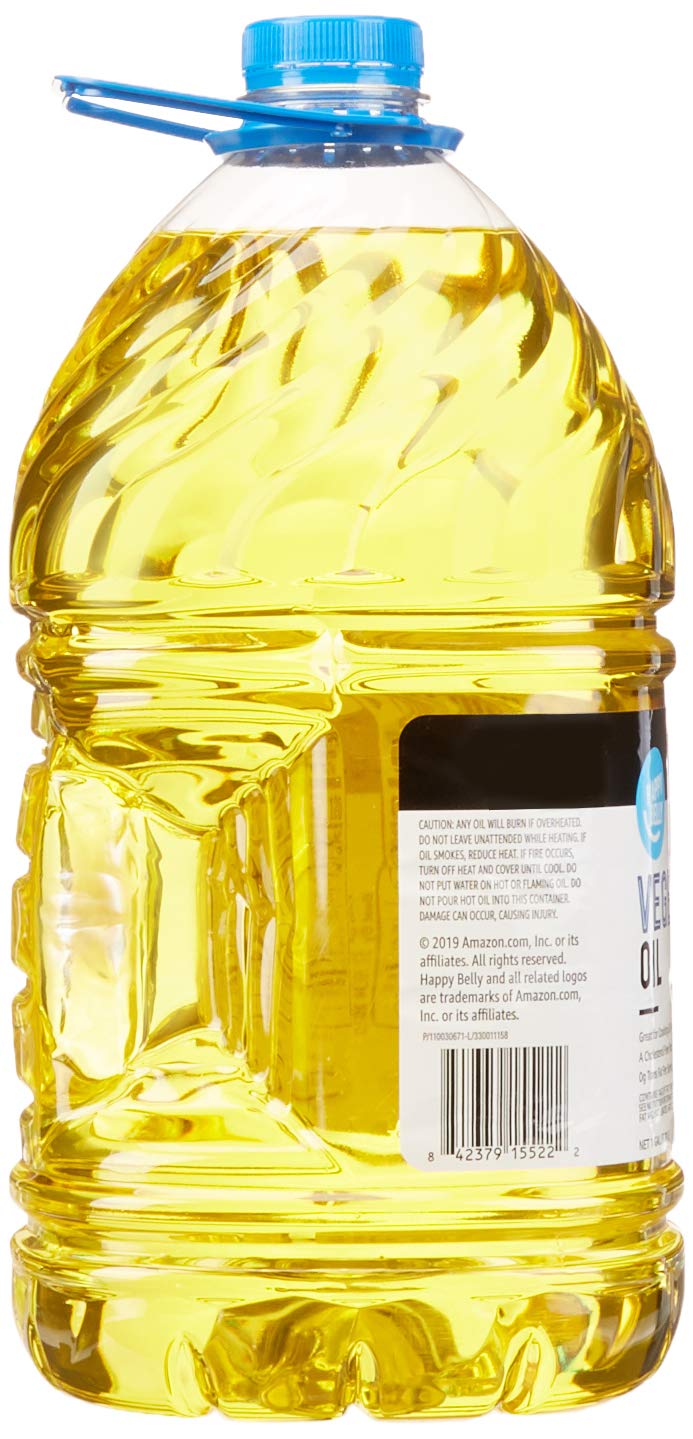 Amazon Brand - Happy Belly Soybean Vegetable Oil, 48 fl oz (Pack of 1)