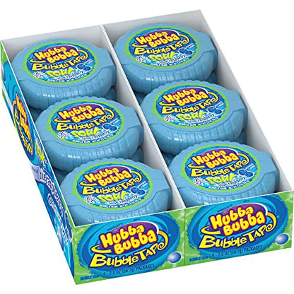 HUBBA BUBBA Original Bubble Gum Bulk Pack, 2 oz Tape (Pack of 6)