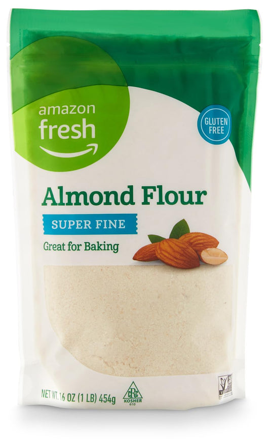 Amazon Fresh, Almond Flour, Gluten Free, 16 Oz