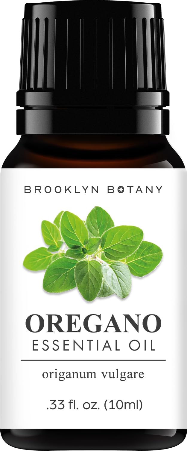 Brooklyn Botany Basil Essential Oil - 100% Pure and Natural - Premium Grade Essential Oil - for Aromatherapy and Diffuser - 0.33 Fl Oz