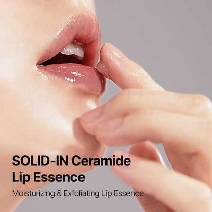 Torriden SOLID In Ceramide Lip Essence 0.37 Oz. (Pack of 2) - Moisturizing Lip Balms for Glowy, Dewy, Plumped, and Radiant Lip - Organic Jojoba Seed Oil, Ceramides, and Fuligo Wax - Korean Skin Care