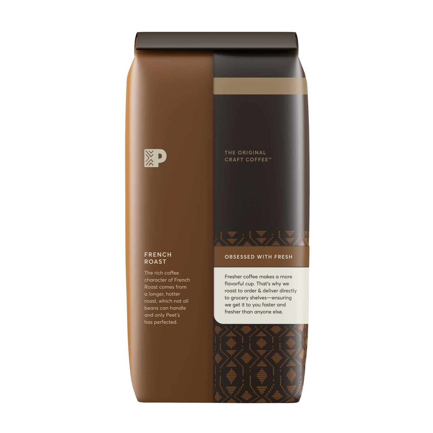 Peet's Coffee Major Dickason's Blend, Dark Roast Ground Coffee, 20 oz