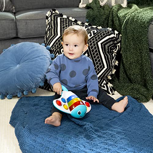 Baby Einstein Outstanding Opus The Octopus Sensory Rattle & Teether Multi-Use Toy, BPA Free & Chillable, 3 Months & up, Multicolored