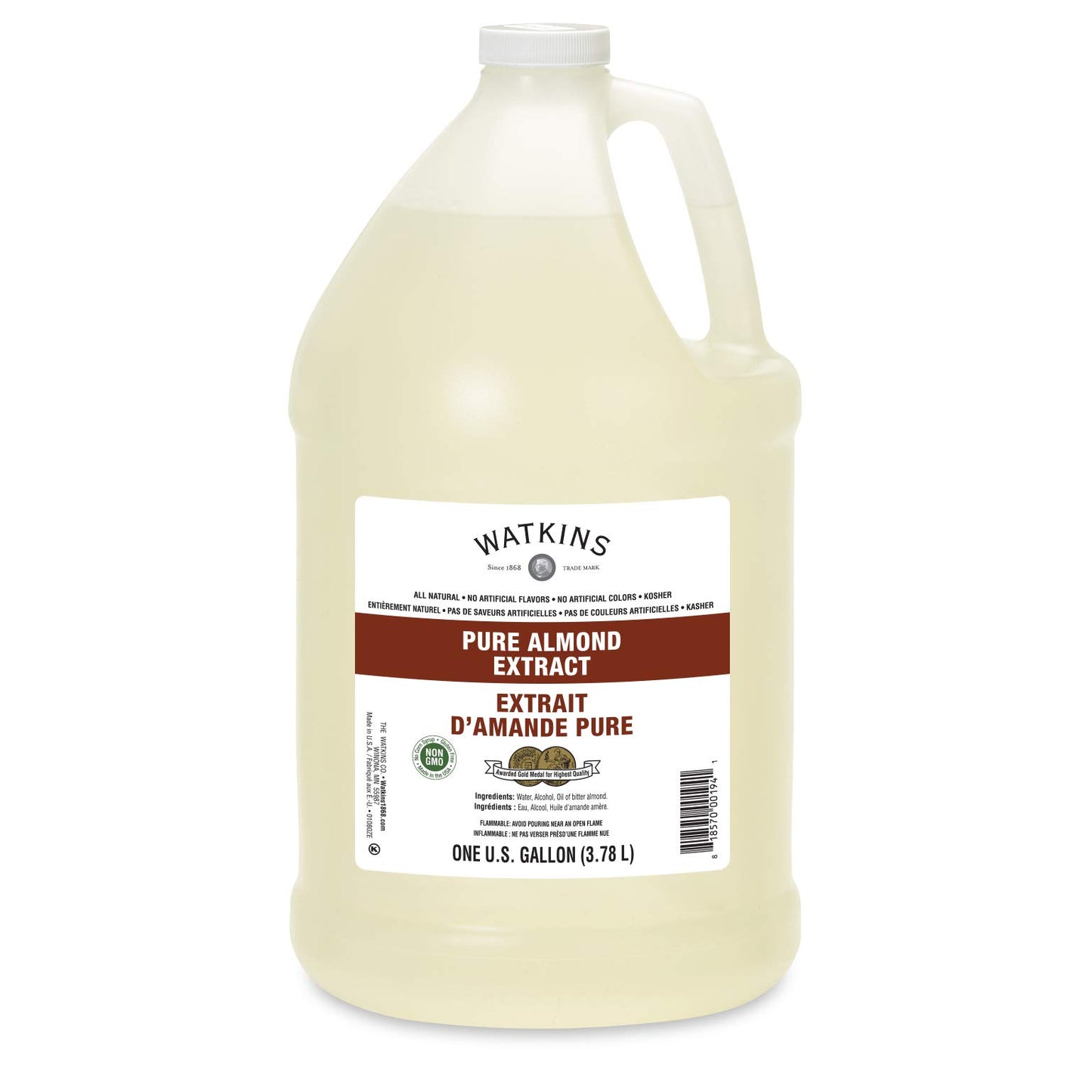 Watkins All Natural Original Gourmet Baking Vanilla, with Pure Vanilla Extract, 11 Fl Oz (Pack of 1) - Packaging May Vary