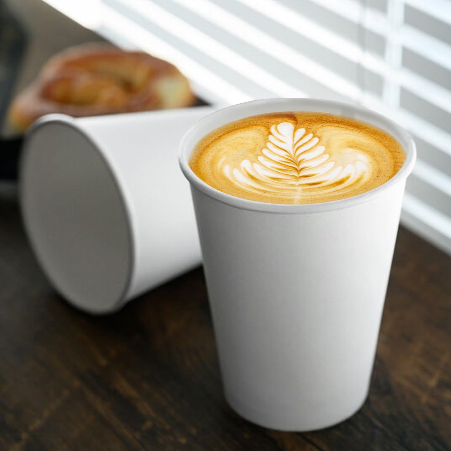 [100 Pack] 3 oz Bathroom Paper Cups, Disposable Paper Cups, Mouthwash Cups, Paper Coffee Cups, Ideal for Bathroom