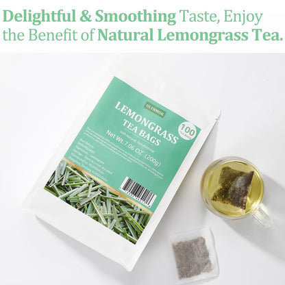 Premium 50 Mullein Leaf Tea Bags. Made with 100% Pure Mullein Leaves, for Lungs Cleanse and Respiratory Support, No Flavoring & No Additives & Caffeine Free.