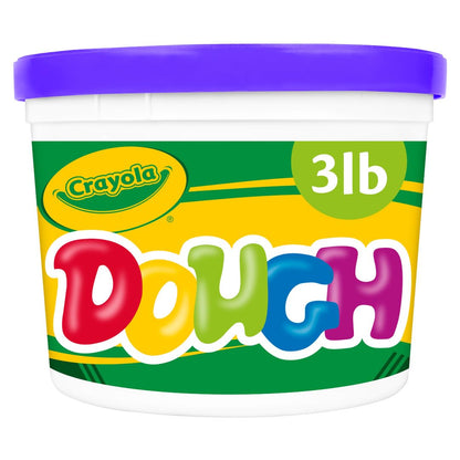 Crayola Dough - Yellow (3lb), Bulk Modeling Dough for Kids, Clay Alternative, Resealable Tub, Ages 3+, Great for Kids Arts & Crafts