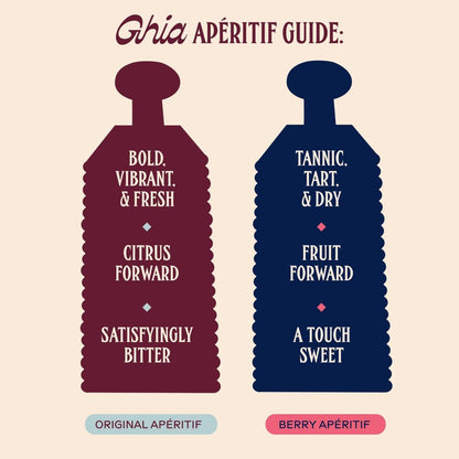 Ghia Non-Alcoholic Apéritif - 500ml (2-Pack) | Botanical Mediterranean-Inspired Spirit Cocktail Mixer with Notes of Citrus, Rosemary & Bitter Herbs - Vegan, No Added Sugar, No Artificial Flavors, Caffeine-Free