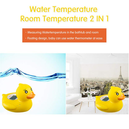 b&h Baby Thermometer, The Infant Baby Bath Floating Toy Safety Temperature Water Thermometer (Classic Duck)