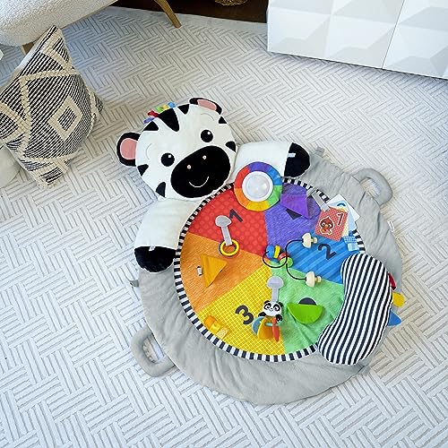 Baby Einstein 4-in-1 Kickin' Tunes Music and Language Play Gym and Piano Tummy Time Activity Mat