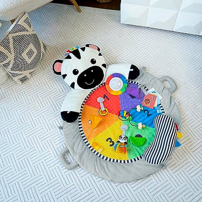 Baby Einstein 4-in-1 Kickin' Tunes Music and Language Play Gym and Piano Tummy Time Activity Mat