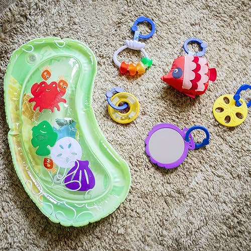 Baby Einstein 4-in-1 Kickin' Tunes Music and Language Play Gym and Piano Tummy Time Activity Mat