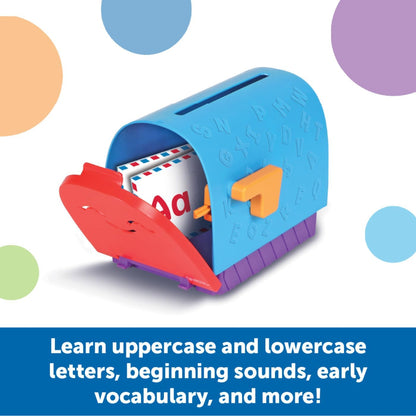 Learning Resources Alphabet Learning Mailbox - ABC Learning Toys for Kids Ages 4+, Montessori Preschool Toys, Fine Motor Skills, Birthday Gifts for Boys and Girls,Back to School