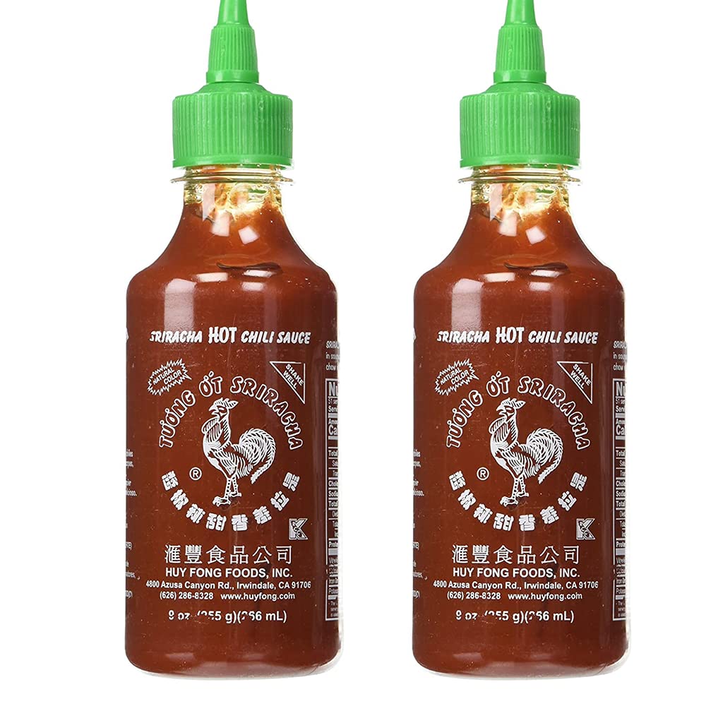 Sriracha Hot Chili Sauce 28oz, pack of 2