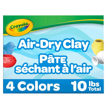 Crayola Air Dry Clay for Kids - White, Modeling Clay for Kids, Arts & Crafts, School Supplies, Teacher Classroom Must Have, 25lb