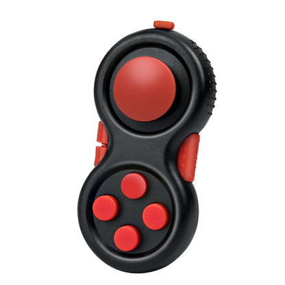 WTYCD Original Fidget Toy Game, Rubberized classical Controller Fidget Concentration Toy with 8-Fidget Functions and Lanyard - Excellent for Relieving Stress and Anxiety