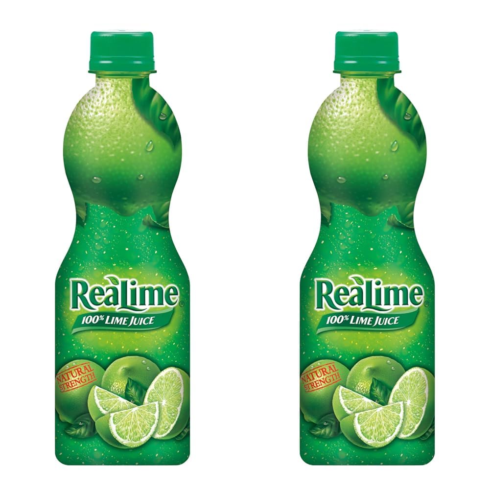 ReaLime 100% Lime Juice, 8 Fluid Ounce Bottle