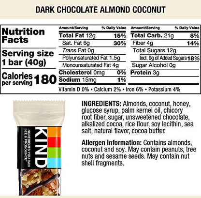 KIND Almond & Coconut, 8.4 Oz (Pack Of 6)