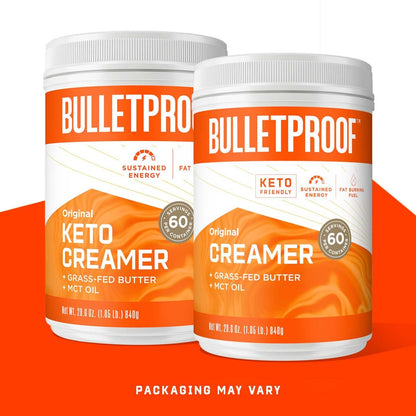 Bulletproof Original Creamer, 14.8 Ounces, Keto Coffee Creamer with MCT Oil and Grass-Fed Butter, Supports Brain Function