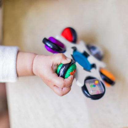 Baby Einstein Outstanding Opus The Octopus Sensory Rattle & Teether Multi-Use Toy, BPA Free & Chillable, 3 Months & up, Multicolored