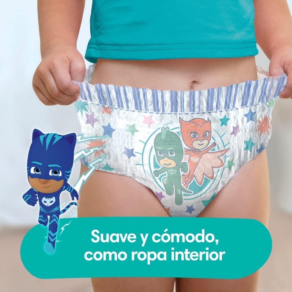 Pampers Easy Ups Boys & Girls Bluey Potty Training Pants - Size 3T-4T, One Month Supply (124 Count), Training Underwear (Packaging May Vary)