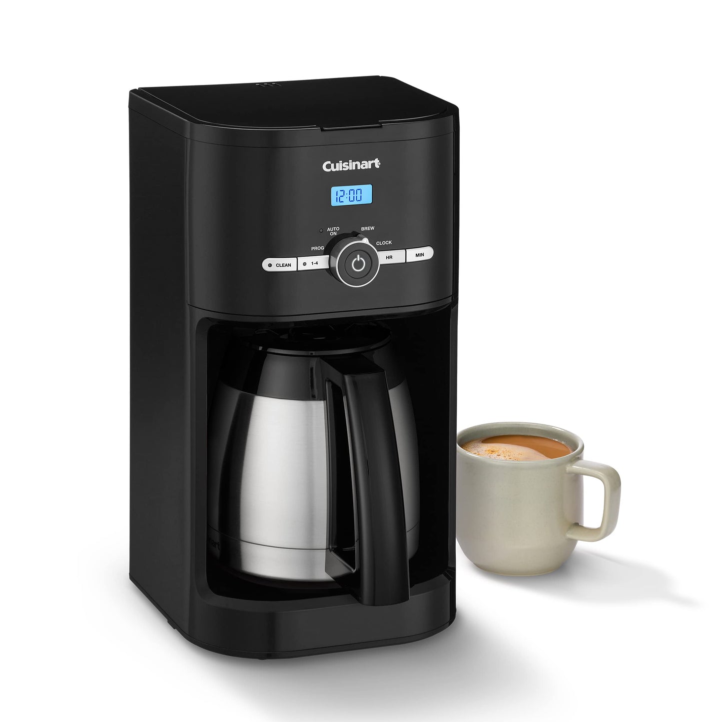 Cuisinart DCC-1120 12-Cup Classic Programmable Coffeemaker, White, 12-Cup, Programmable