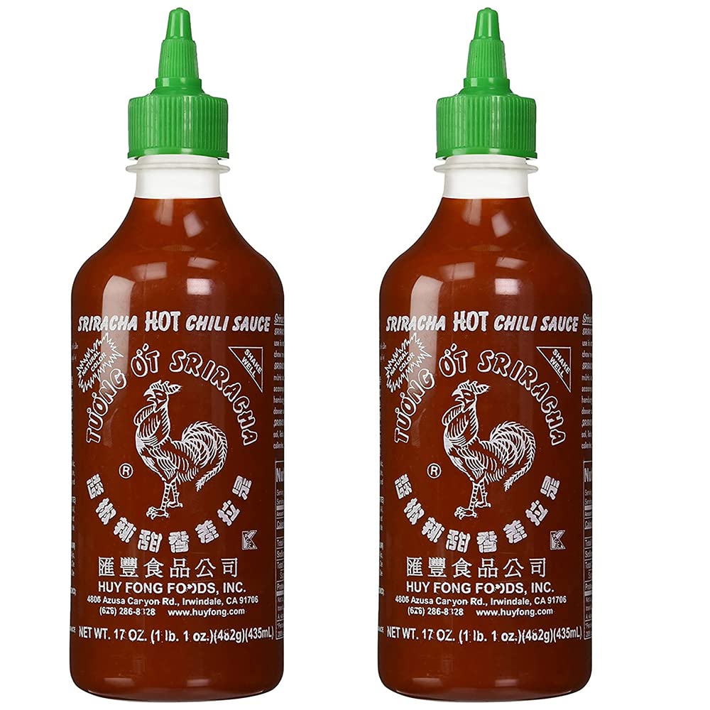 Sriracha Hot Chili Sauce 28oz, pack of 2