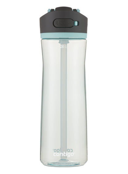 Contigo Ashland 2.0 Water Bottle with AUTOSPOUT Lid | Tritan Water Bottle, 24oz., 3 Pack, Juniper & Sake & Bubble Tea