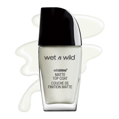 wet n wild Wild Shine Nail Polish, Teal Blue Be More Pacific, Nail Color