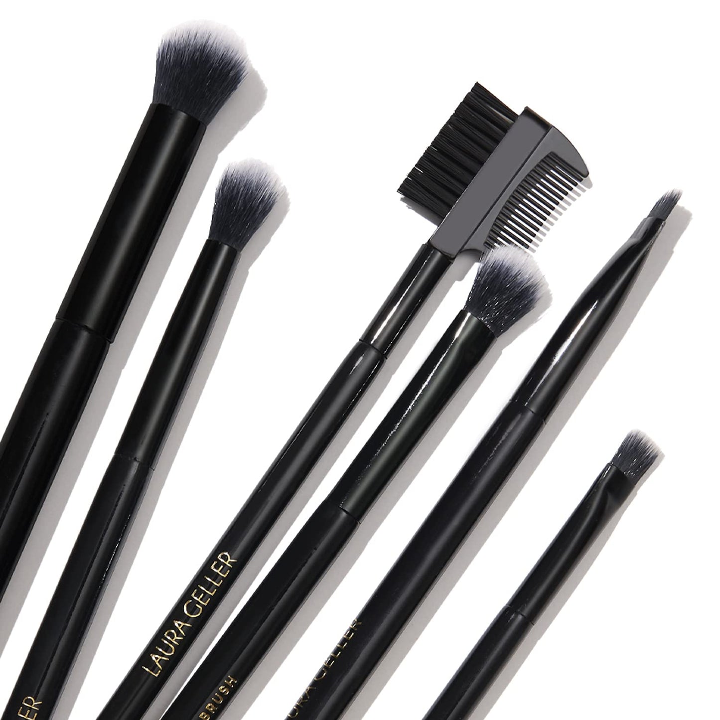 LAURA GELLER NEW YORK Retractable Airbrush Kabuki Brush for All Face Makeup & Foundation for Liquid, Cream and Powder Face Makeup With Aluminum Handle