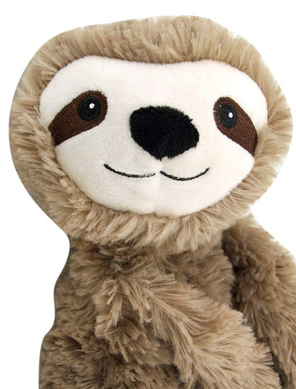 Warmies Sloth Heatable and Coolable Weighted Stuffed Animal Plush