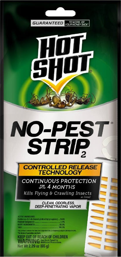 Hot Shot No-Pest Strip, Pack of 1