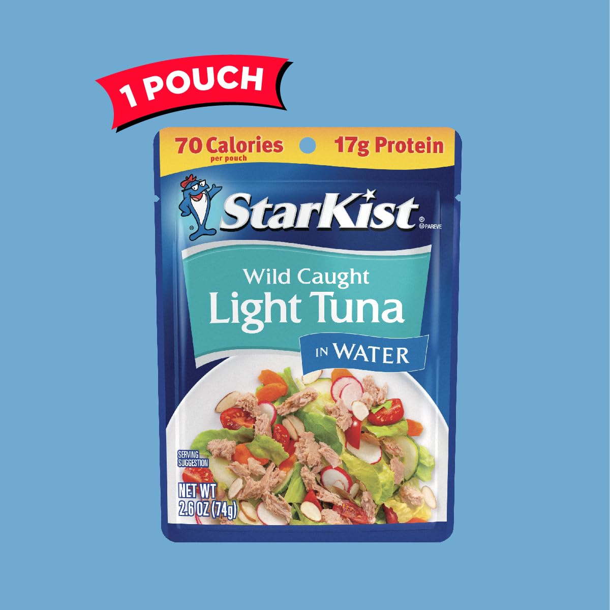 StarKist Chunk Light Tuna in Water, 2.6 Ounce (Pack of 10)