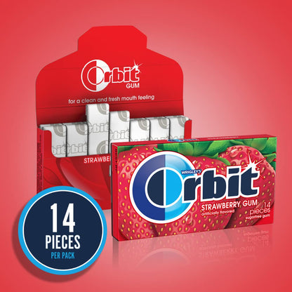 ORBIT Sweet Mint Sugar Free Chewing Gum