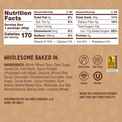 Nature's Bakery Fig Bar, Apple Cinnamon, 2 oz