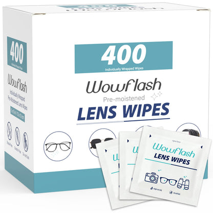 150 Count Lens Wipes for Eyeglasses, Eyeglass Lens Cleaning Wipes Pre-moistened Individually Wrapped Sracth-Free Streak-Free Eye Glasses Cleaner Wipes for Sunglass, Camera Lens, Goggles