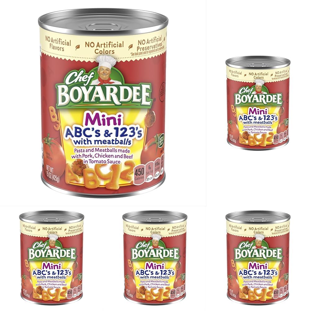 Chef Boyardee Beef Ravioli, 15 oz, 4 Pack