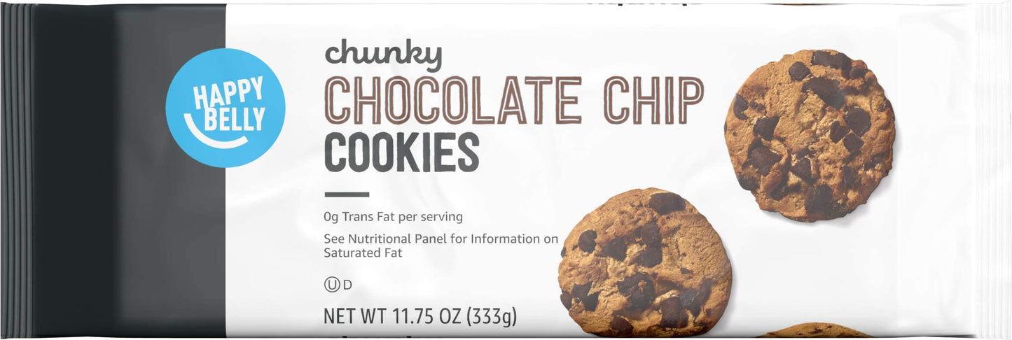 Amazon Brand - Happy Belly Premium Chocolate Chip Cookies