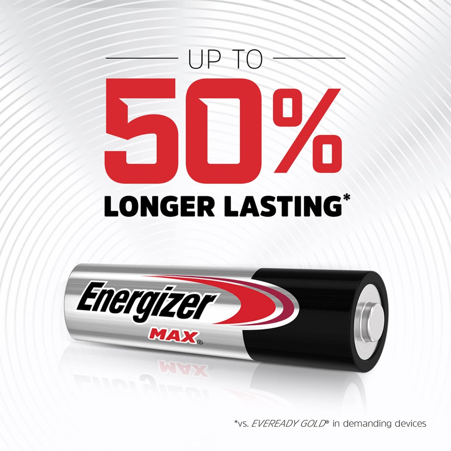 Energizer E91BW12EM AA Batteries (12 Count), Double A Max Alkaline Battery